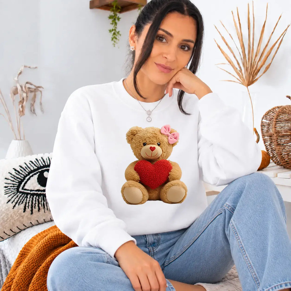 Bluza de dama oversize cu ursulet BEAR