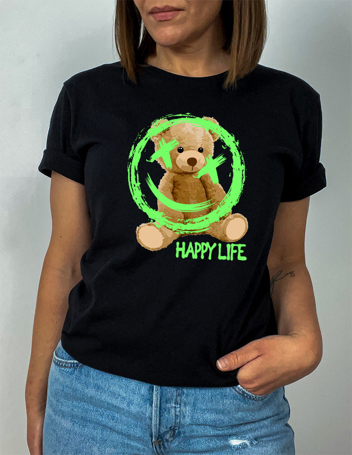 Tricou unisex HAPPY LIFE