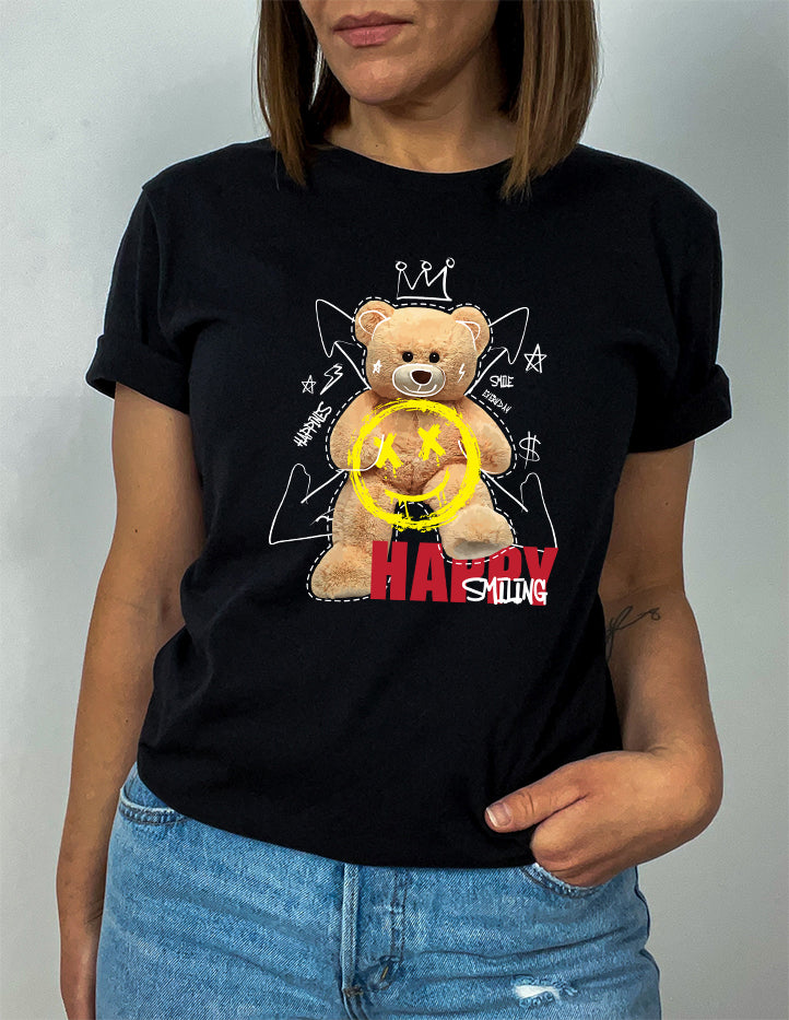Tricou unisex HAPPY SMILING
