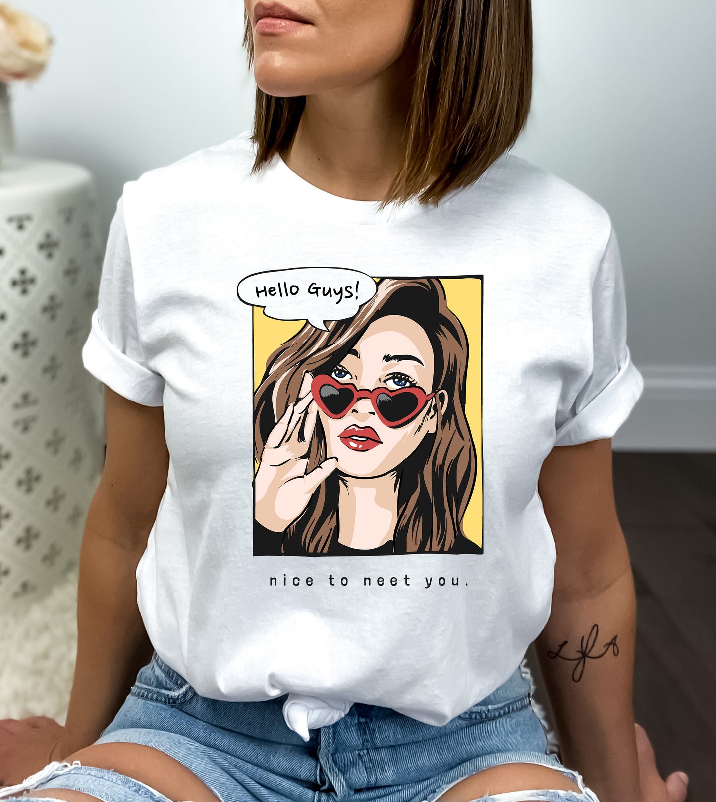Tricou HELLO GUYS