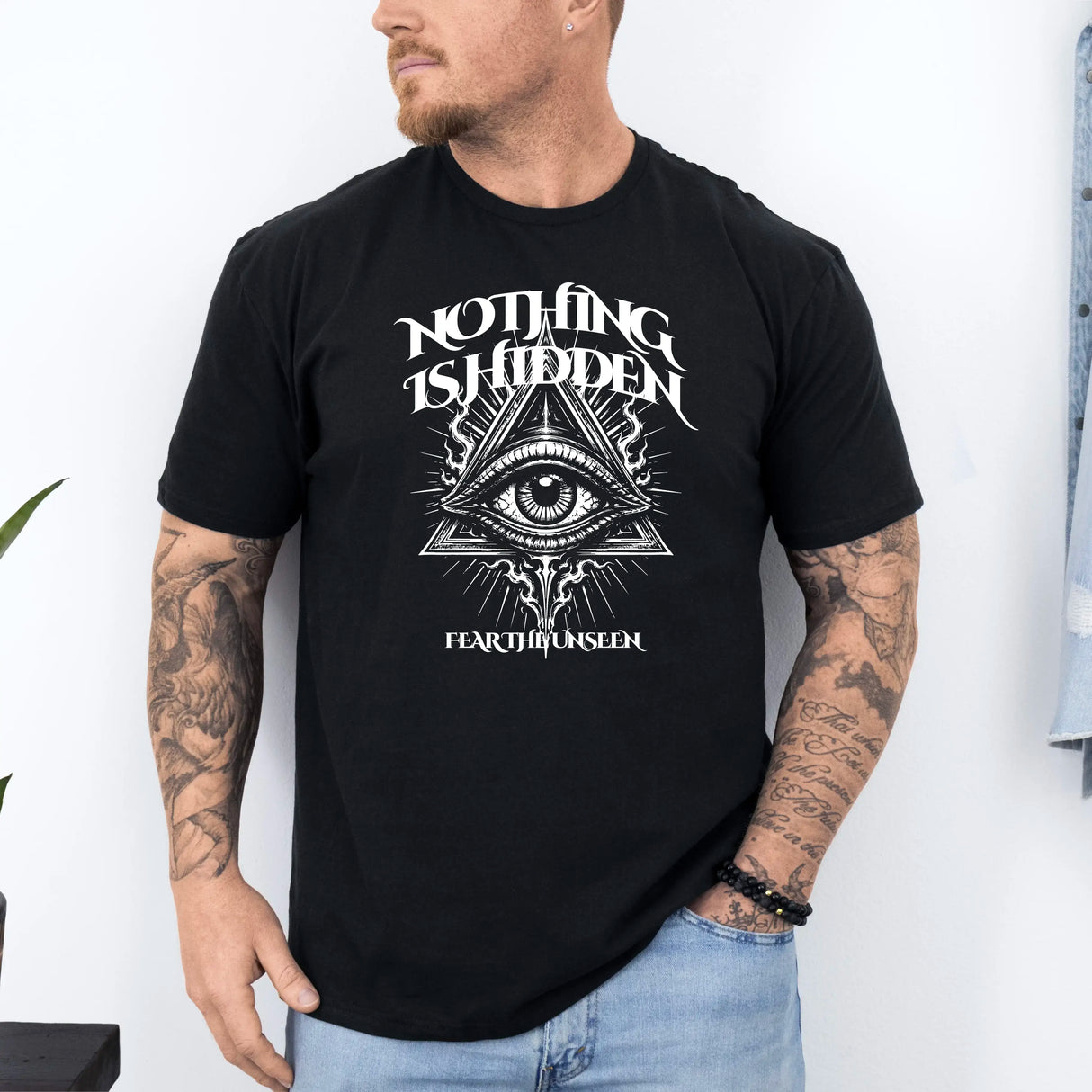 Tricou barbati din bumbac 100% cu mesaj OCCULT