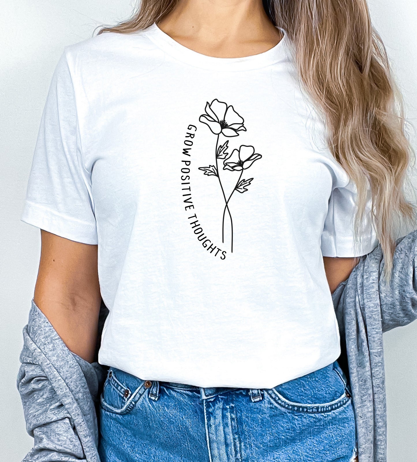 Tricou POSITIVE TOUGHTS
