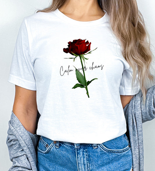 Tricou oversize RED ROSE
