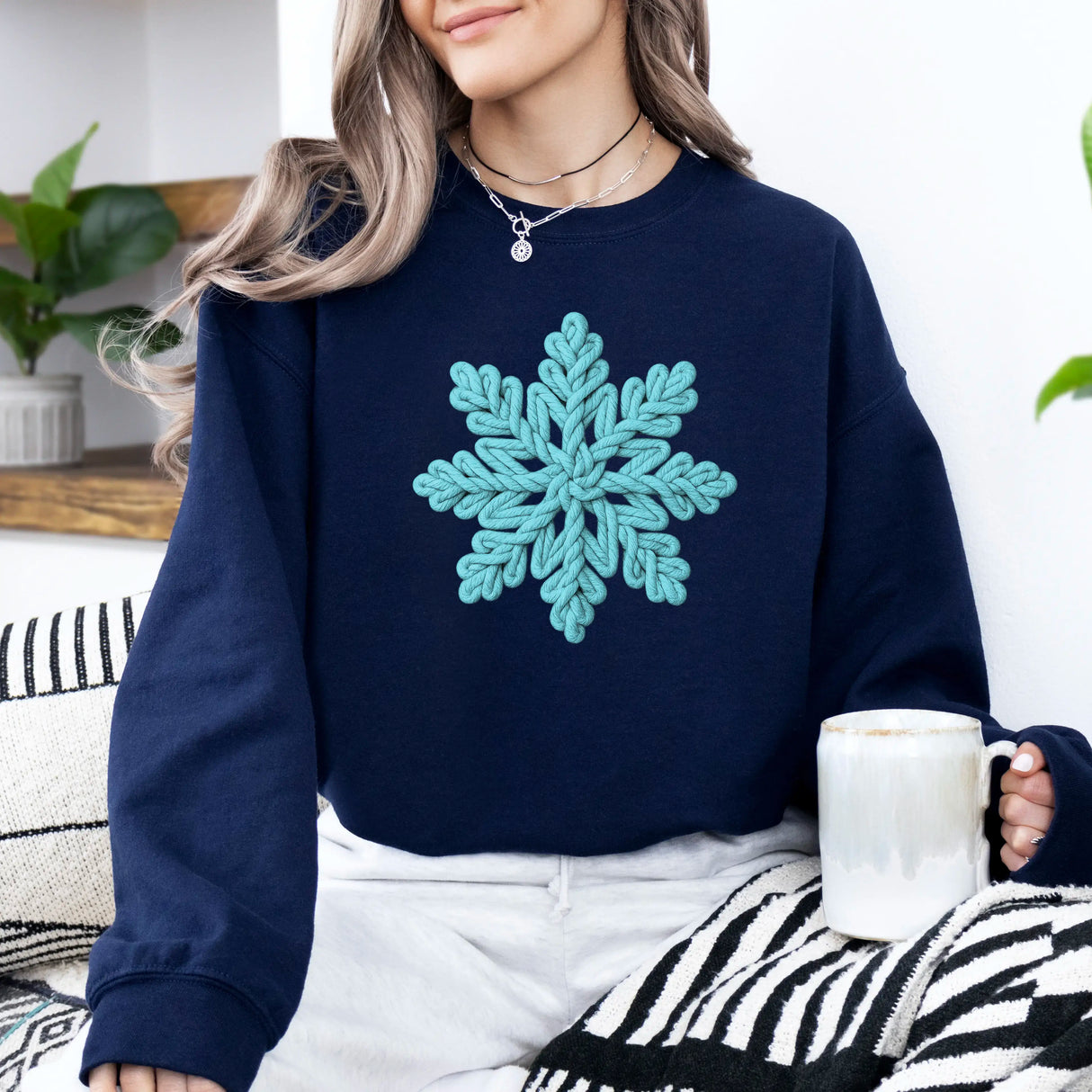 Hanorac dama oversize cu imprimeu SNOW