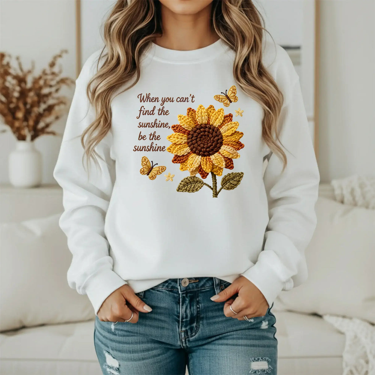 Hanorac dama oversize cu mesaj SUNFLOWER