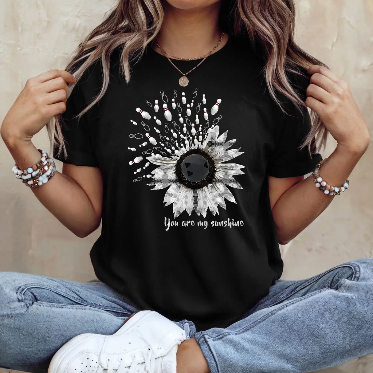 Tricou de dama oversize din bumbac 100% cu mesaj SUNSHINE