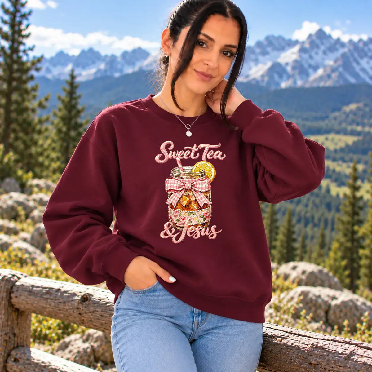 Bluza dama oversize cu imprimeu TEA