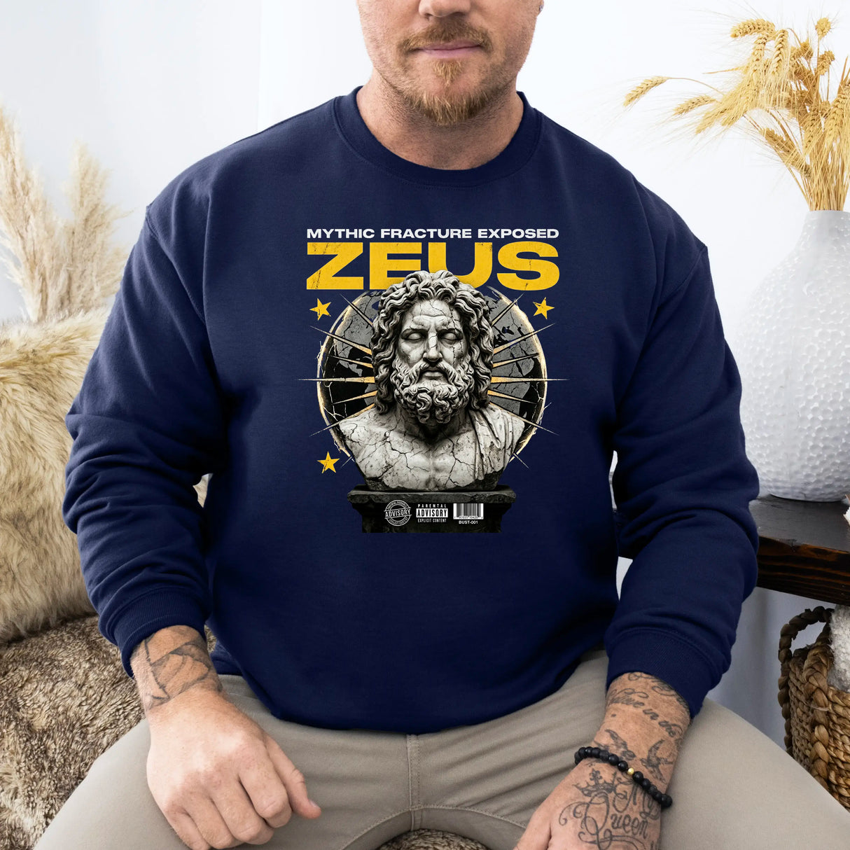 Hanorac barbatesc regular fit cu imprimeu ZEUS