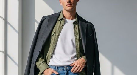 tricou alb barbati - 5 Modele de Tricouri pentru Layering de Care Ai Nevoie în 2026