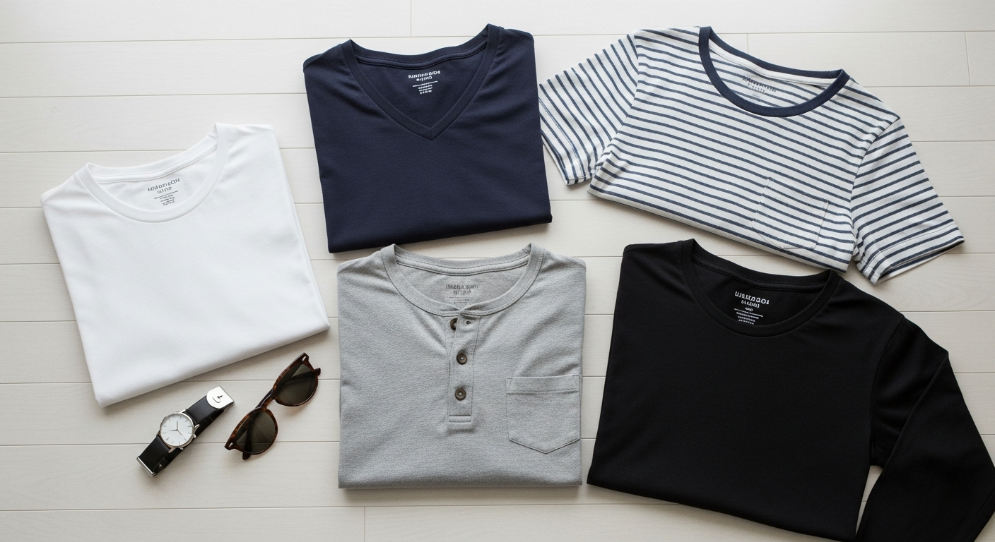 5 Tipuri de tricouri pentru bărbați de care nu mă despart niciodată în 2026