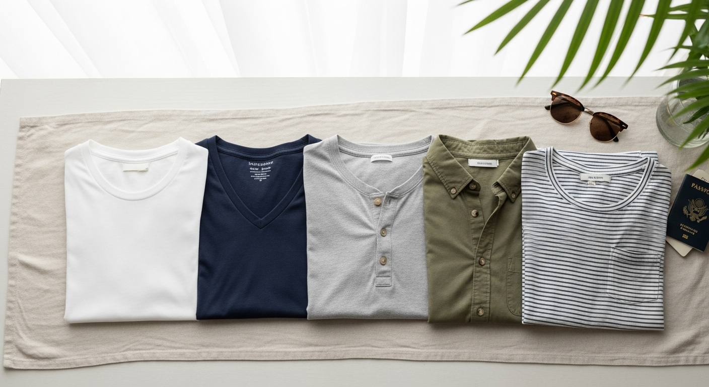 tricou dama - 5 Tricouri Esențiale pentru o Garderobă de Vacanță în 2026