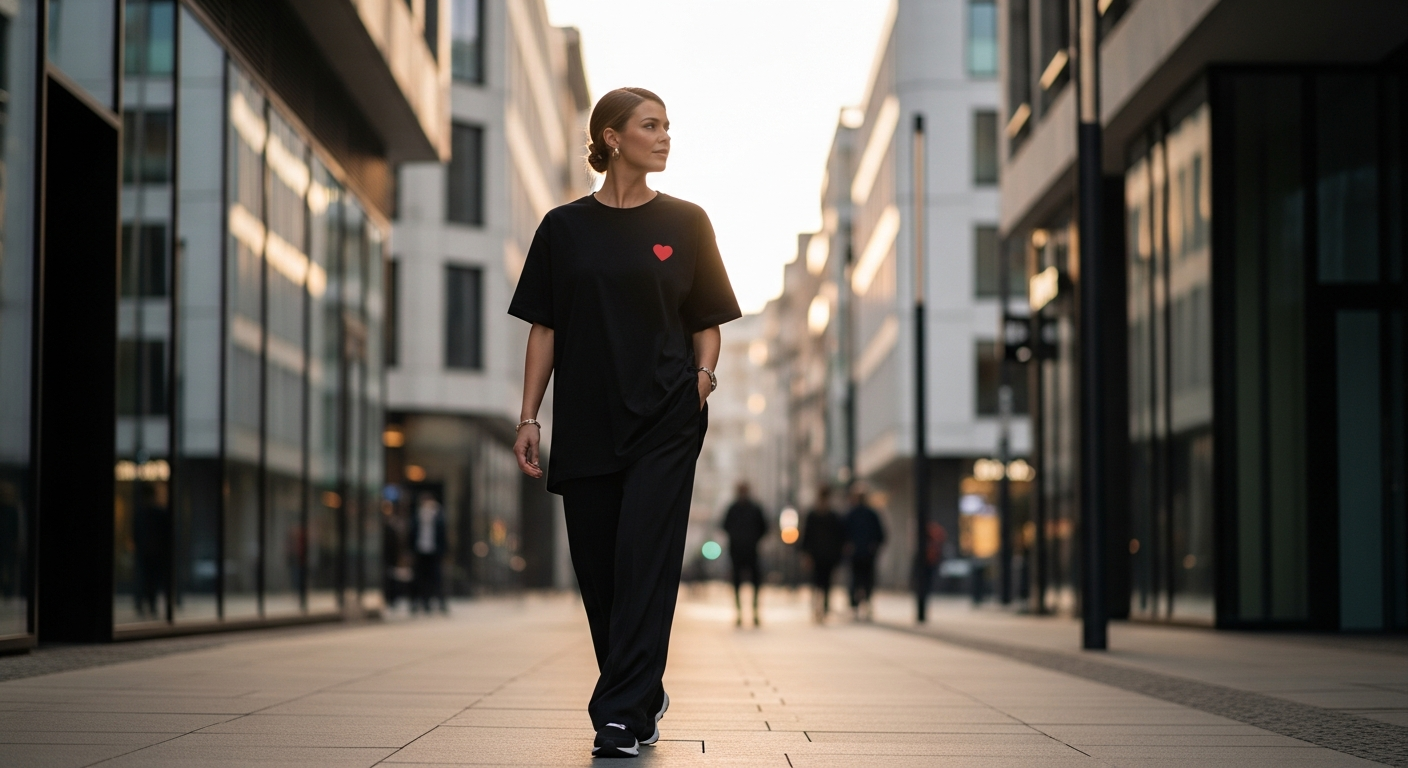 tricou dama - Look-ul Oversize Perfect conform Stiliștilor de Top în 2026