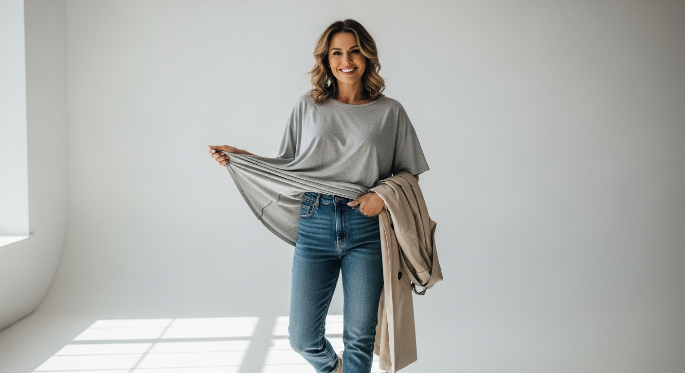 tricou dama - Pas cu Pas: Cum să porți tricourile oversize pentru un stil de top în 2026