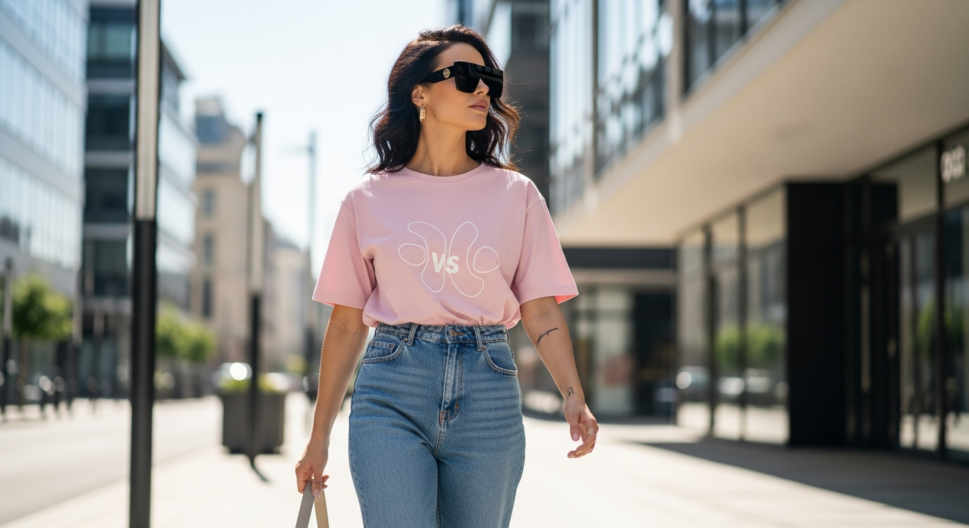 tricou dama - Cum obțin vedetele un look chic cu tricouri oversize în 2026