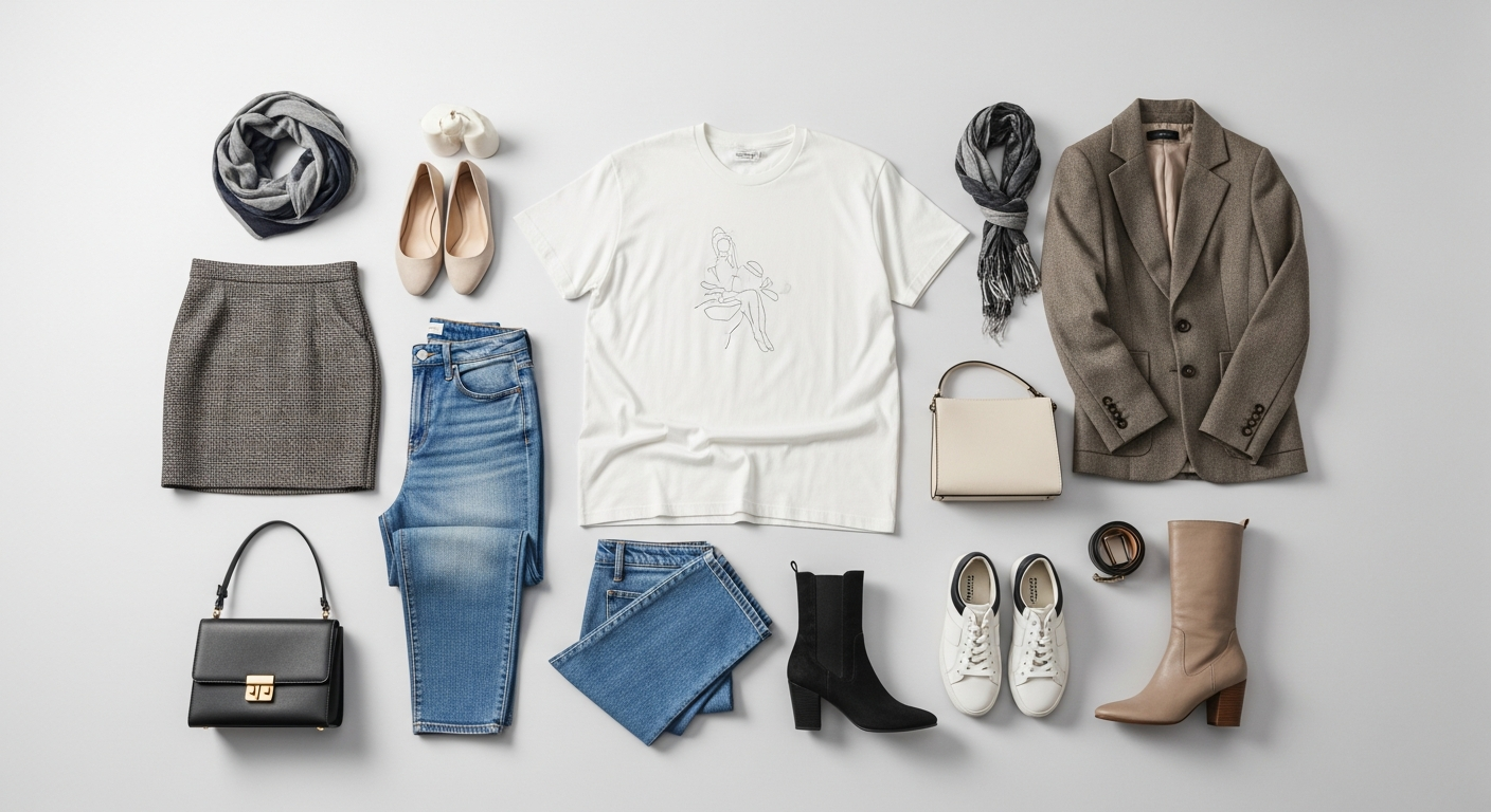 tricou oversize dama - Garderoba Capsulă 2026: Cum Transformi un Tricou Oversized în Piesa Vedetă