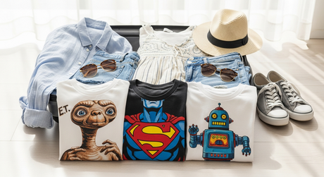 tricou barbatesc - Cum să Creezi o Garderobă de Vacanță Memorabilă cu Tricouri Grafice