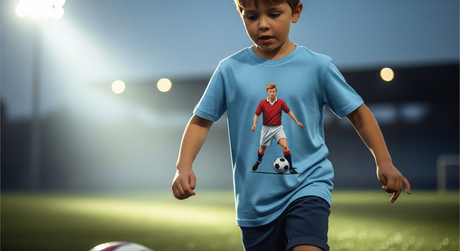 tricou baieti - Ce Spune Obsesia pentru Fotbal a Copilului Tău despre Îngrijirea Tricourilor