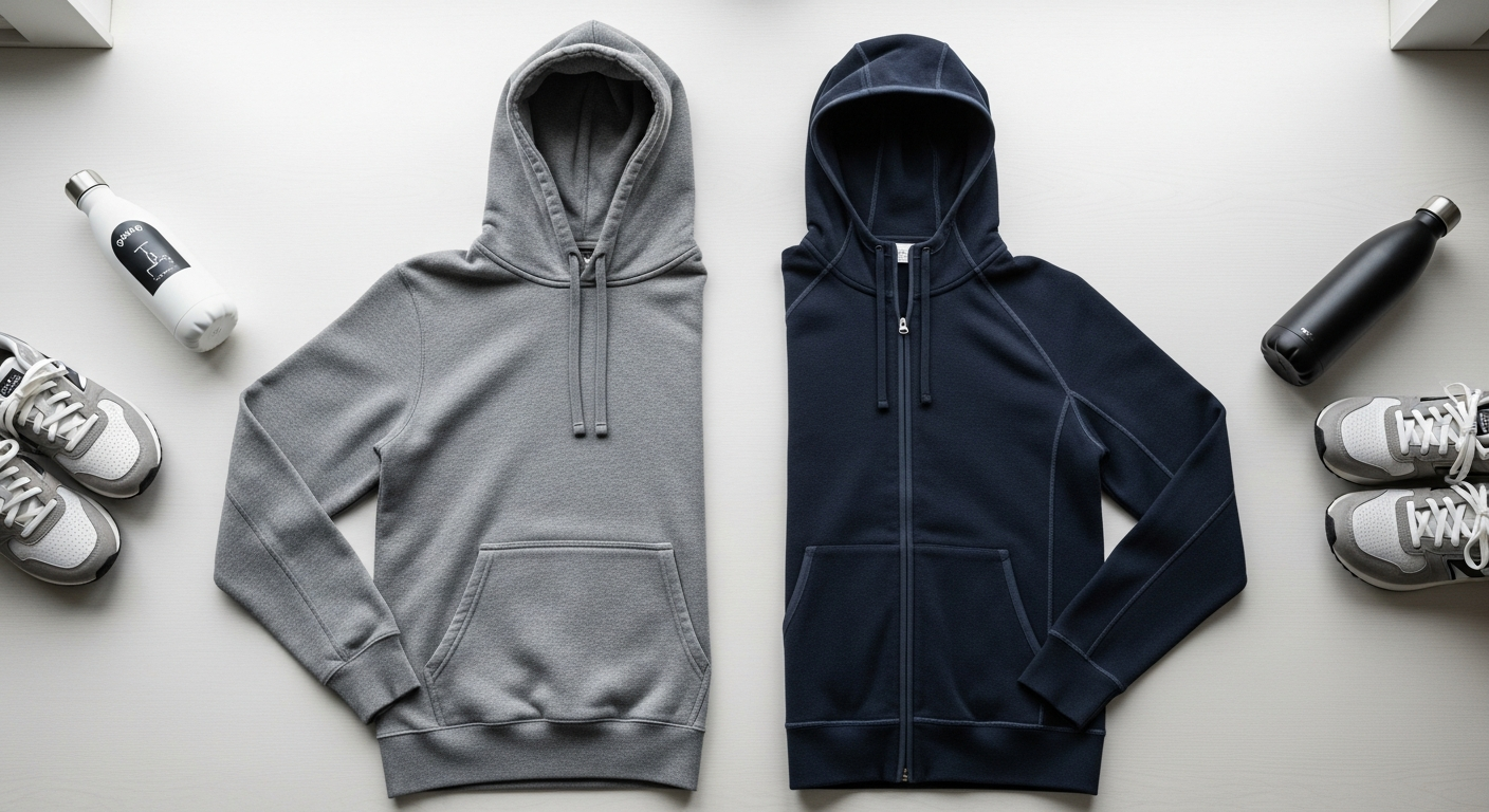 hanorac fara gluga barbati - Hanorace de bază vs premium: În ce merită să investești în 2026?
