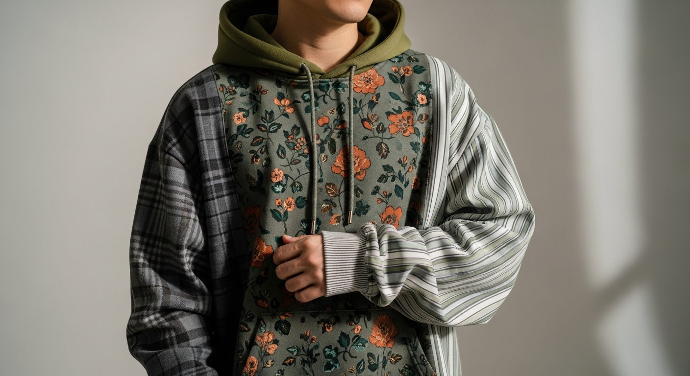 Hanoracul Oversize Ideal: Ghid de Stil pentru Mixarea Imprimeurilor