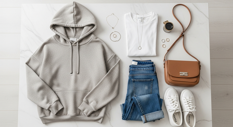 hanorac dama - Pas cu Pas: Cum să Creezi Outfitul Perfect cu Hanorace Oversize