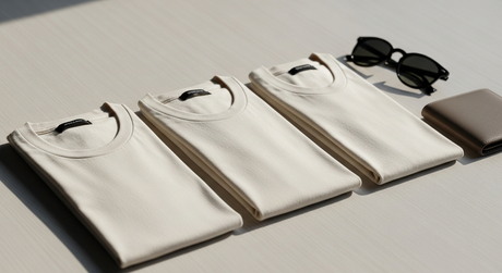 tricouri barbati bumbac - Știința stilului minimalist: De ce tricourile simple funcționează în 2026