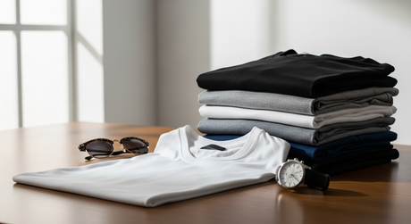 tricou negru - Stil de Vedetă Fără Efort: Ghidul Tricourilor Esențiale în 2026