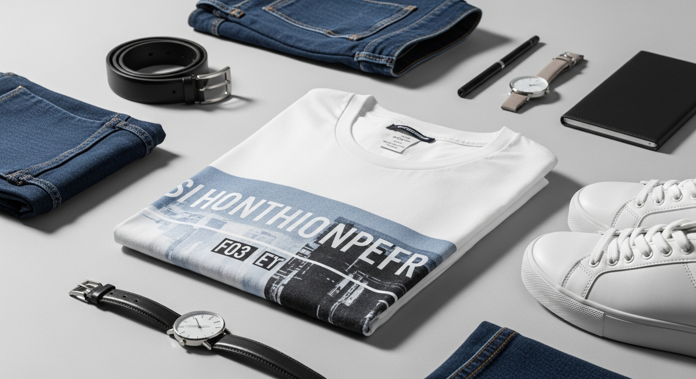 tricou personalizat barbati - Tricoul de Impact: Elementul Esențial din Garderoba Masculină în 2026