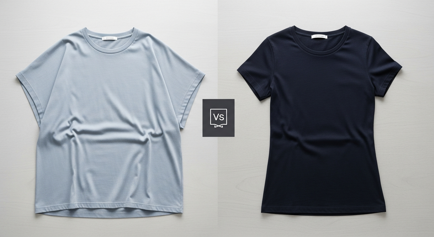 tricou dama - Tricouri Oversize vs Fit: De ce Garderoba ta Pare Mereu Plină în 2026