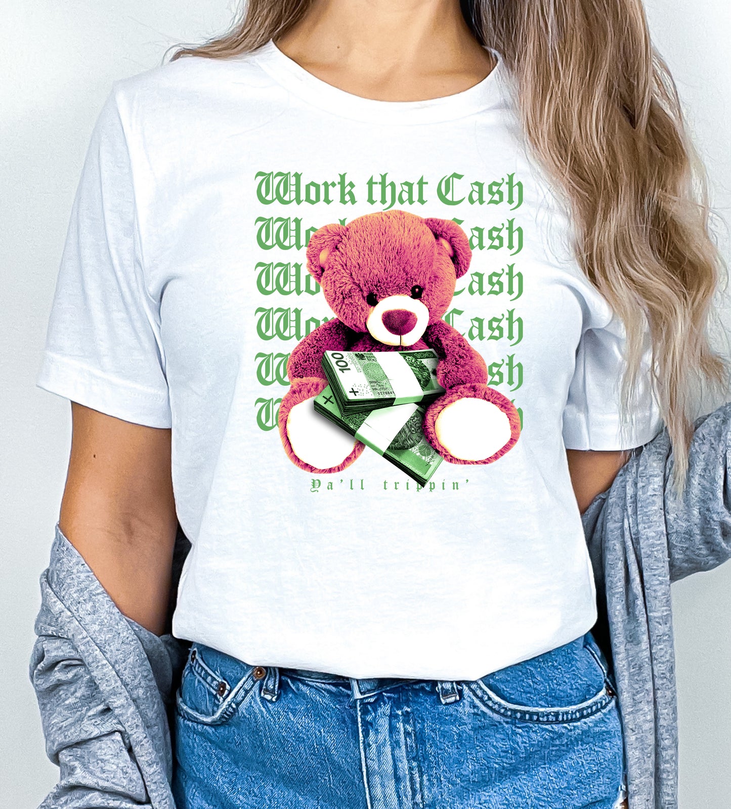 Tricou unisex BEAR CASH
