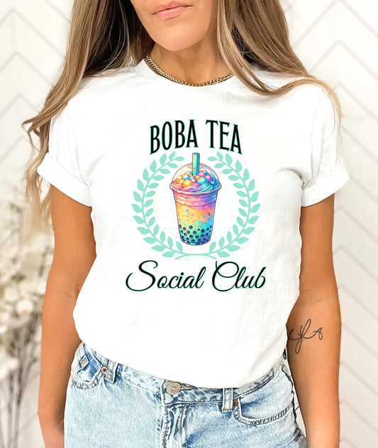 Tricou de dama oversize din bumbac 100% de Vara BOBA TEA