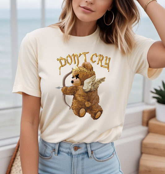Tricou oversize DON'T CRY