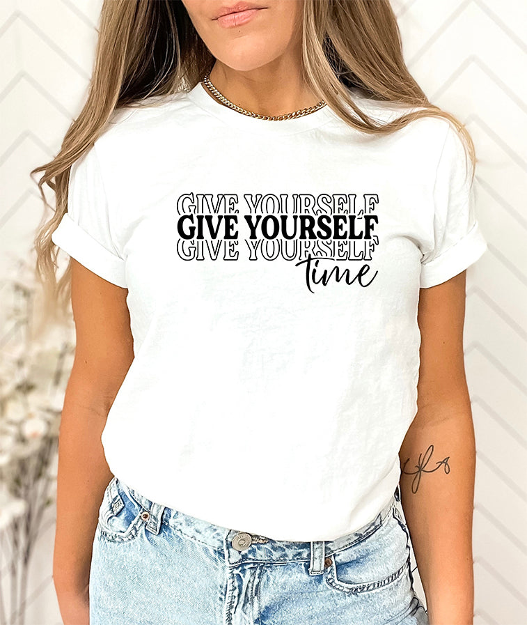 Tricou unisex GIVE YOURSELF