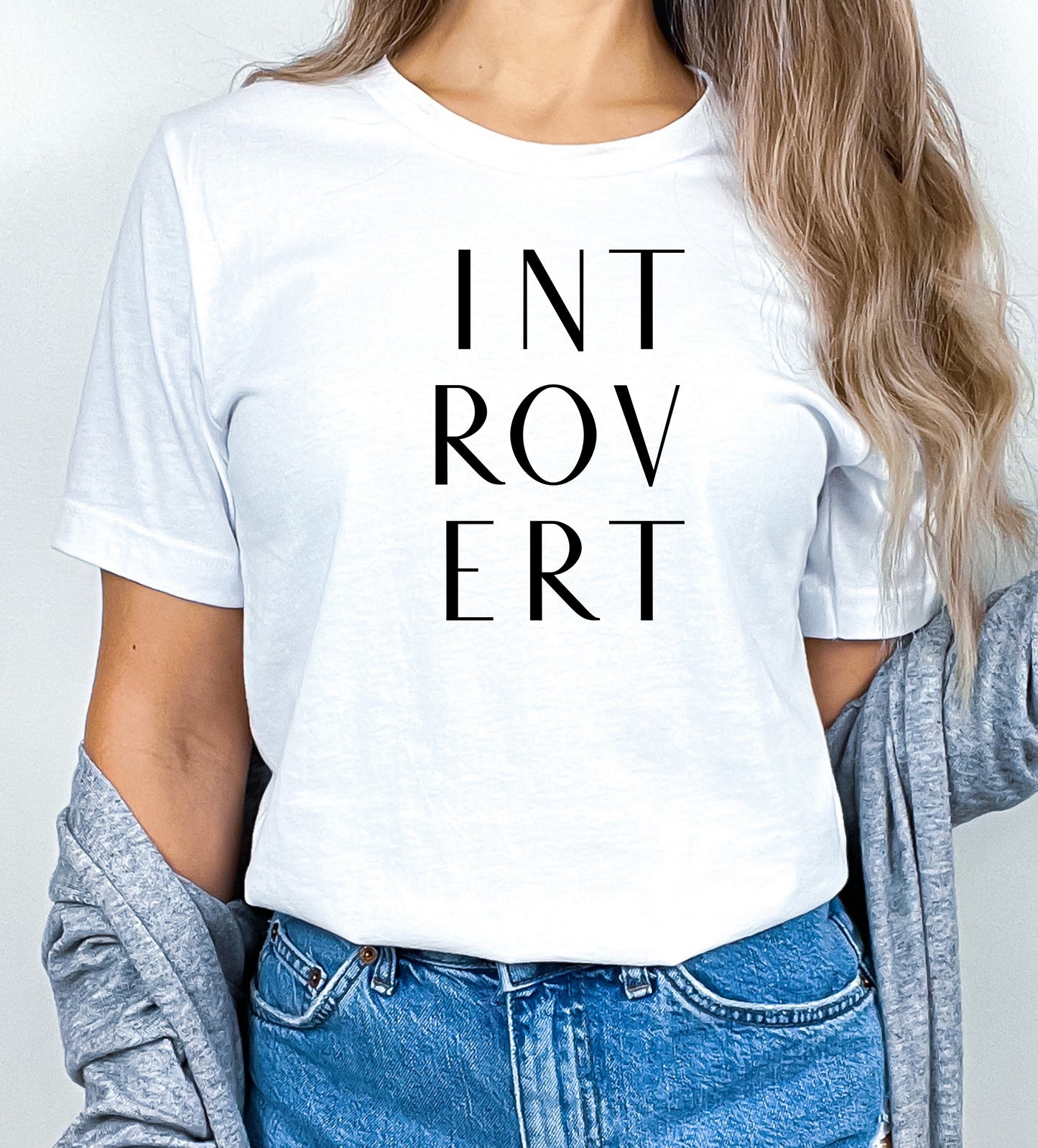 Tricou oversize INTROVERT