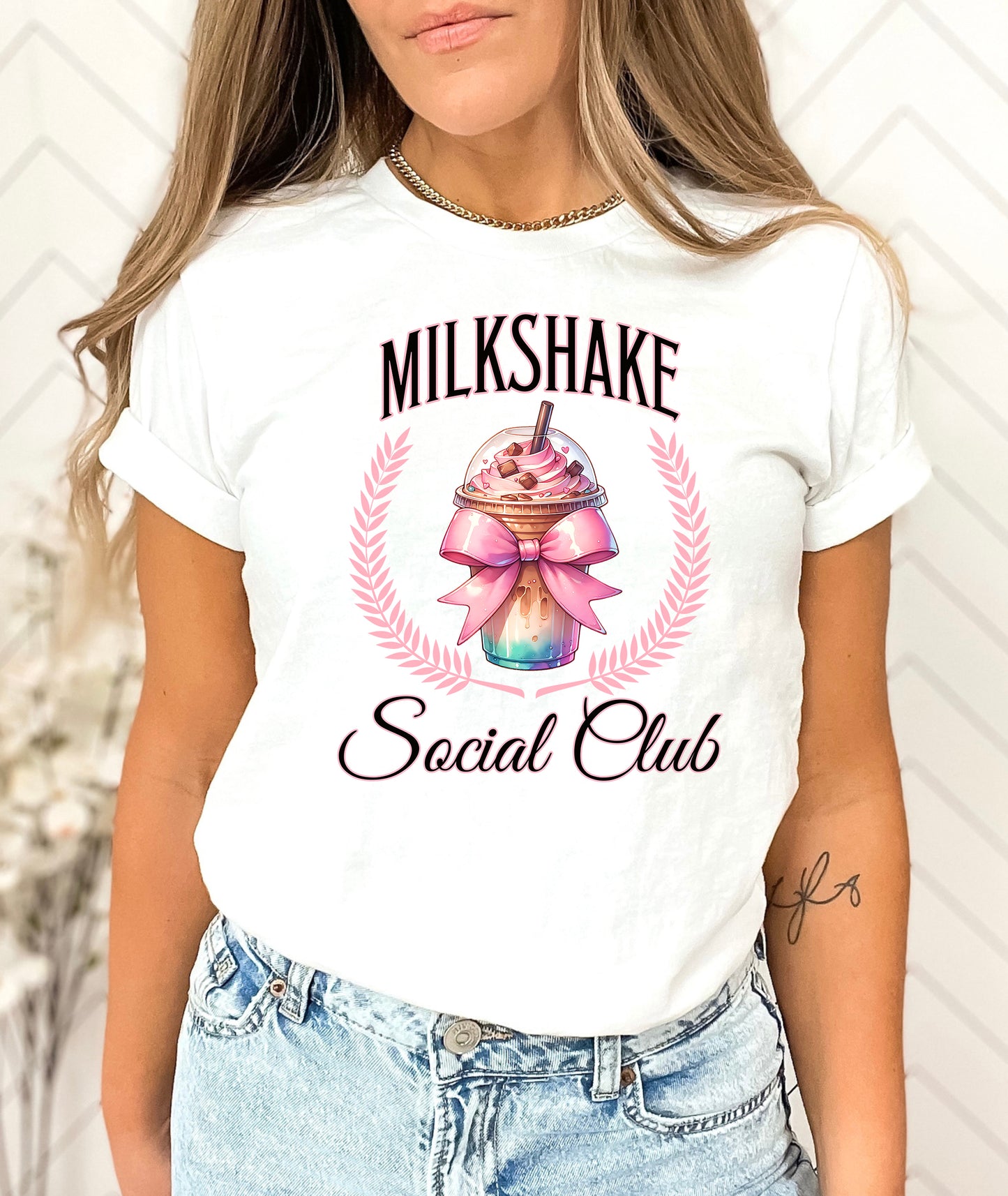 Tricou dama oversize din bumbac 100% de Vara MILKSHAKE