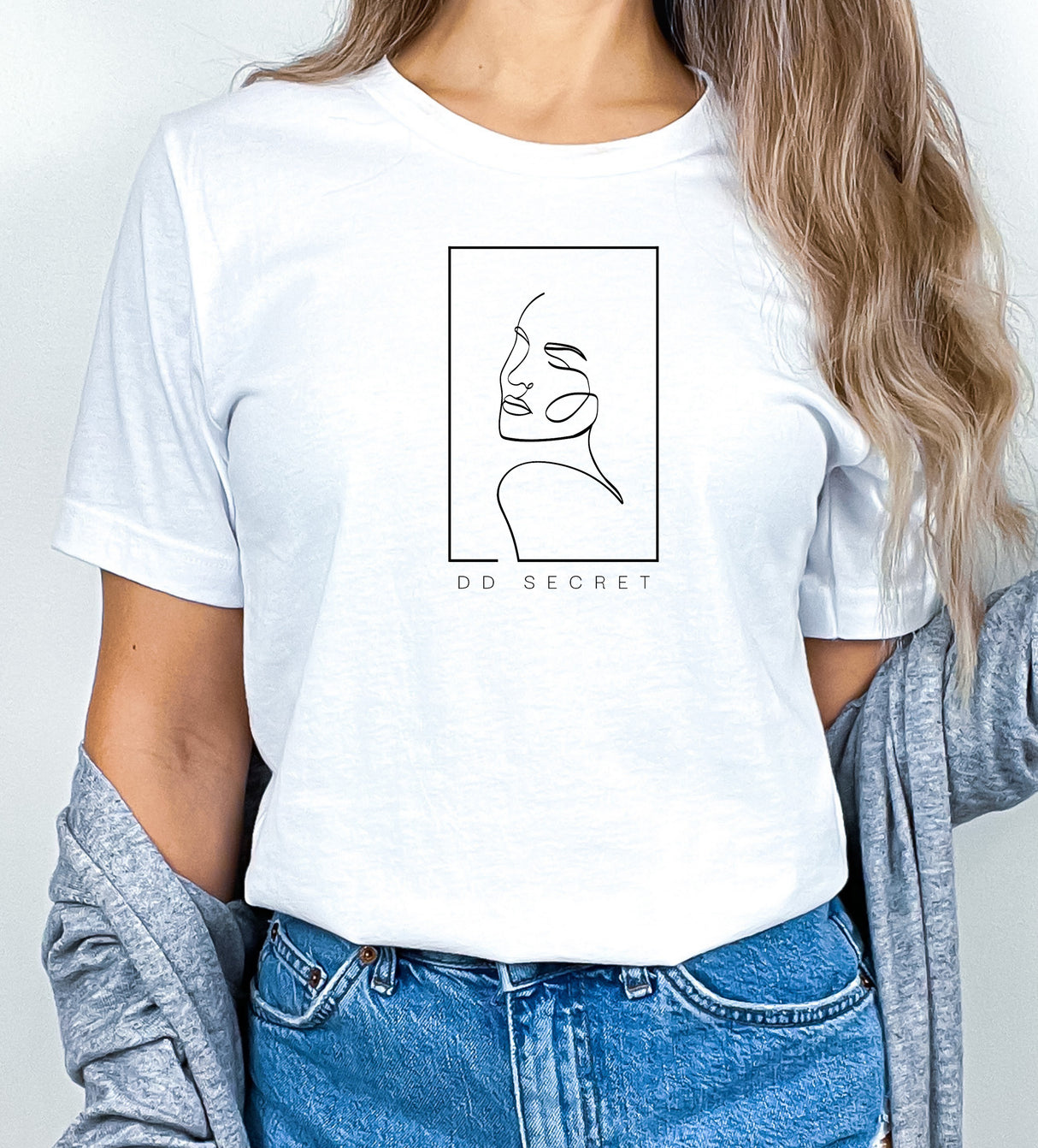 Tricou dama oversize din bumbac 100% Minimalist cu imprimeu MINIMALIST