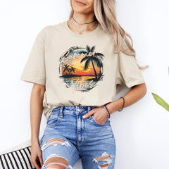 Tricou de dama oversize din bumbac 100% de Vara SUMMER