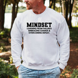 Hanorac barbatesc regular fit cu mesaj MINDSET