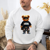 Hanorac barbatesc regular fit cu ursulet URBANO