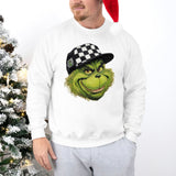 Hanorac barbatesc regular fit de Craciun Grinch Guy