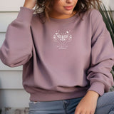 Hanorac dama oversize cu fluturi PURE MAGIC