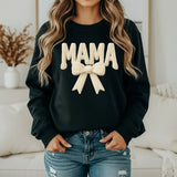 Hanorac dama oversize cu text MAMA IVORY