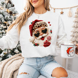 Hanorac de dama oversize de Craciun CANDY SANTA