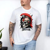 Tricou barbatesc din bumbac 100% regular fit cu personaje film SPARTAN