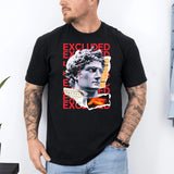 Tricou barbati din bumbac 100% regular fit Urban cu imprimeu EXCLUDED