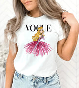 Tricou dama oversize din bumbac 100% Fashion cu imprimeu AURORA